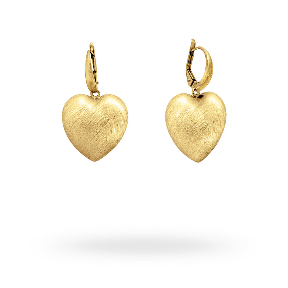 Heart Drop Earrings