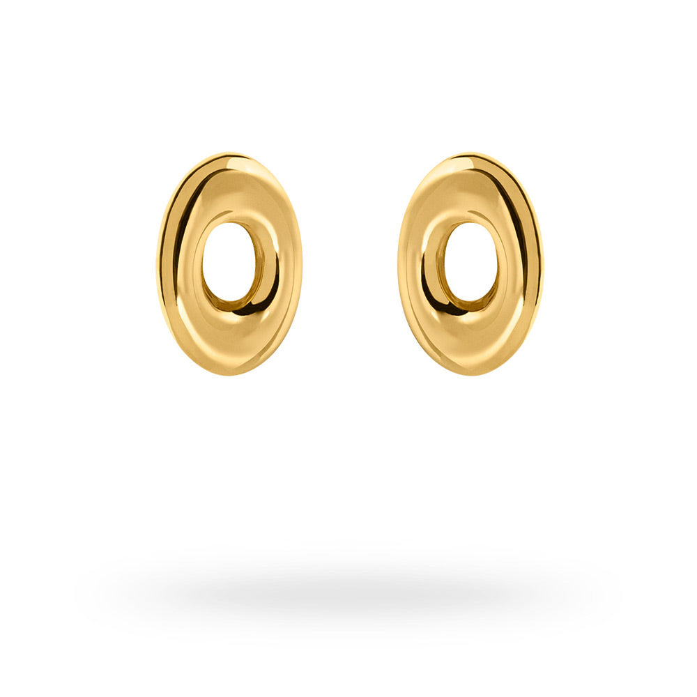 Oval Stud Earring