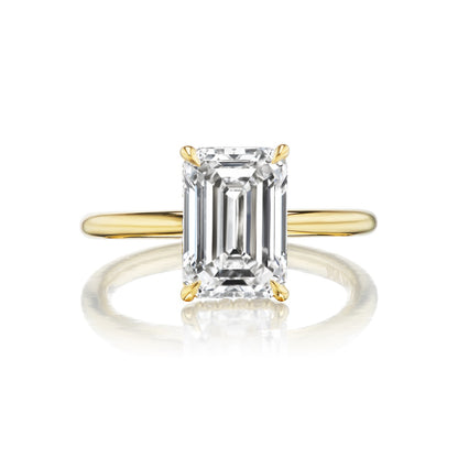 Emerald Cut Solitaire