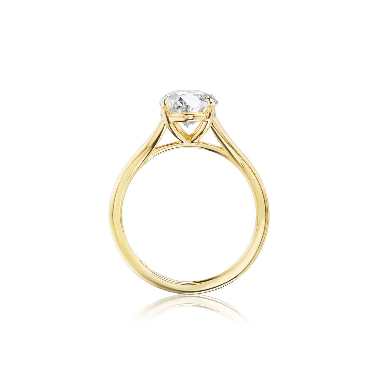 Split Shank Engagement Ring