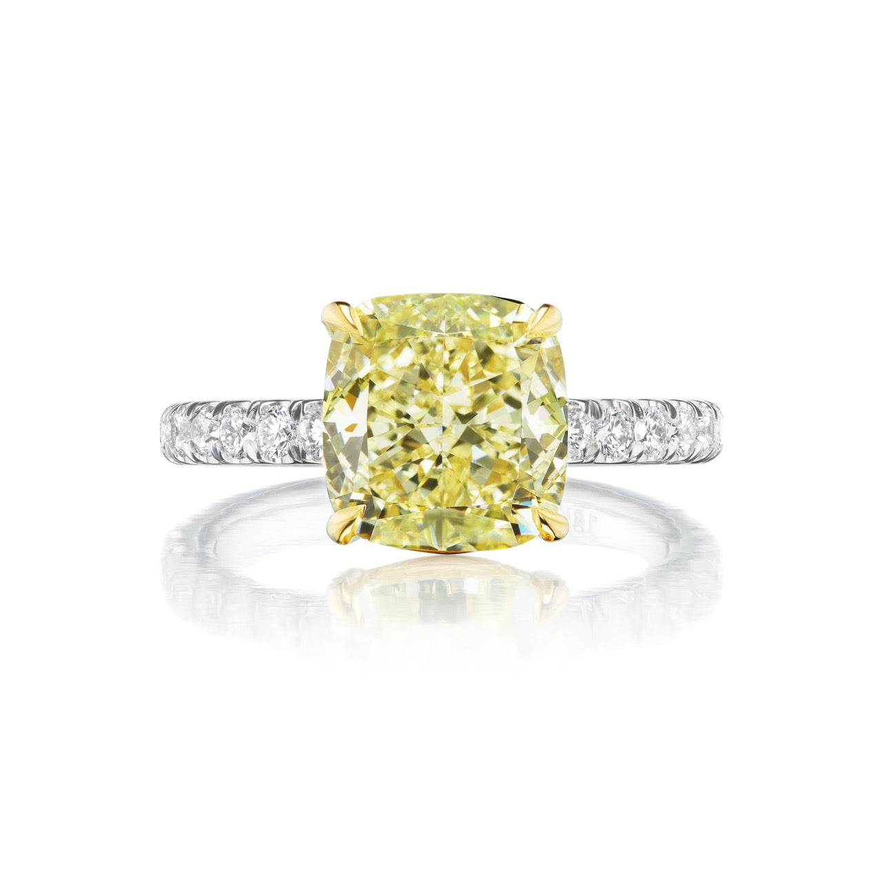 Yellow Diamond Engagement Ring