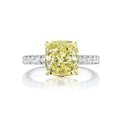 Yellow Diamond Engagement Ring