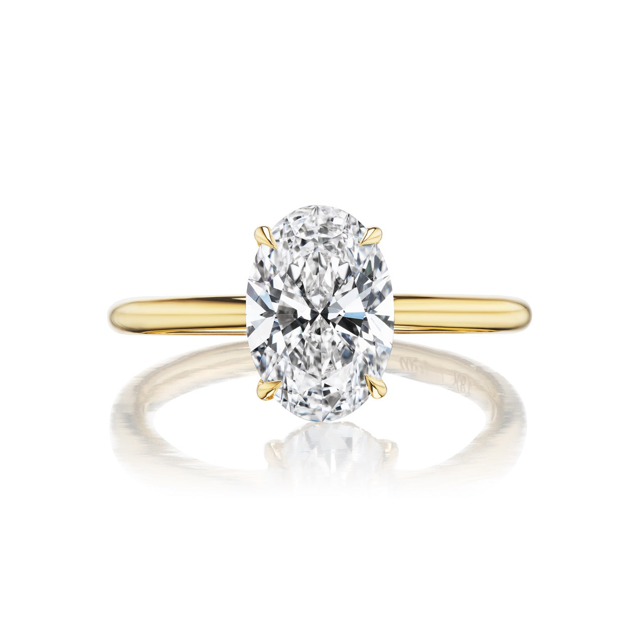 Oval Cut Solitaire