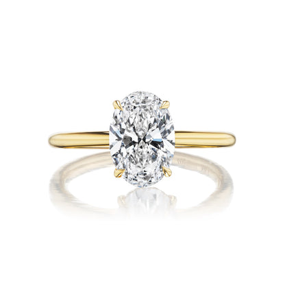 Oval Cut Solitaire