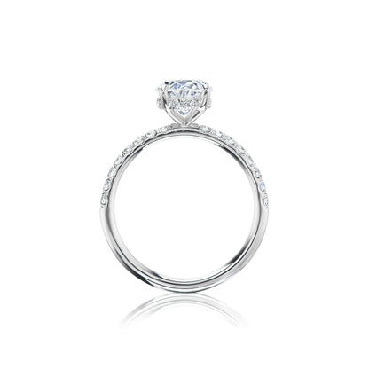 Oval Cut Engagement Ring