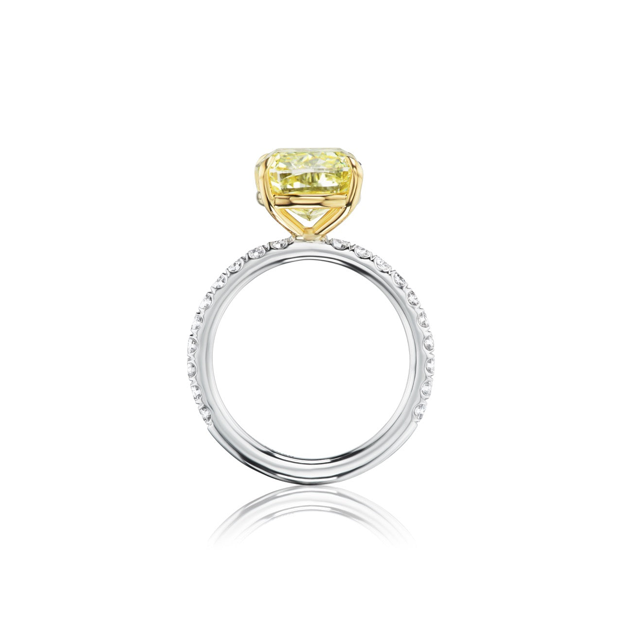 Yellow Diamond Engagement Ring