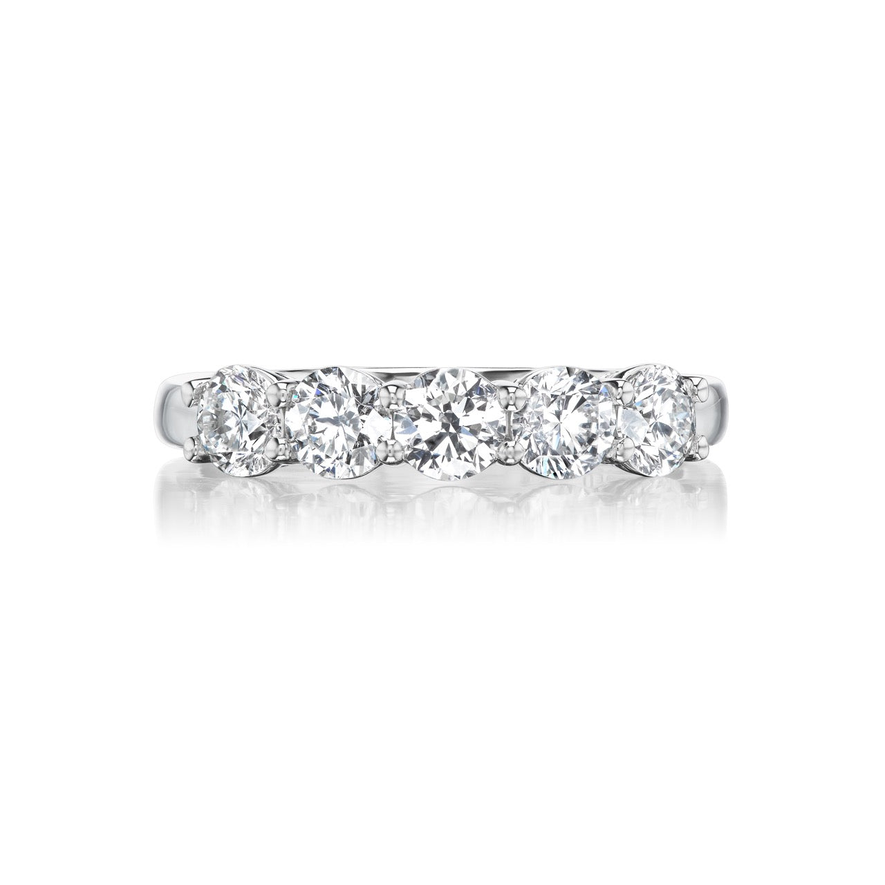 Five Stone Diamond Band