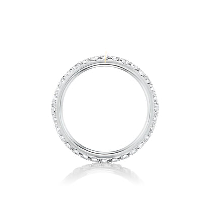 Diamond and Gemstone Eternity Band