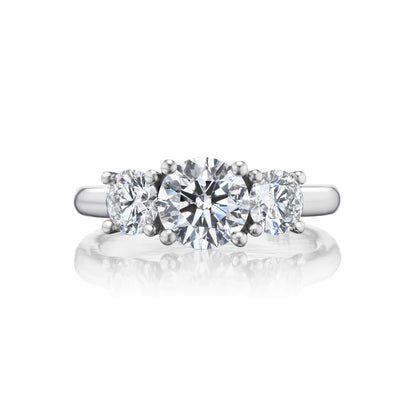 Three Stone Engagement Ring