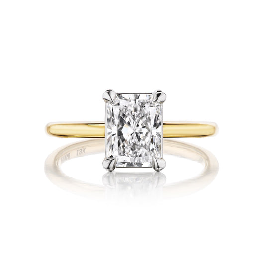 Radiant Cut Solitaire Ring